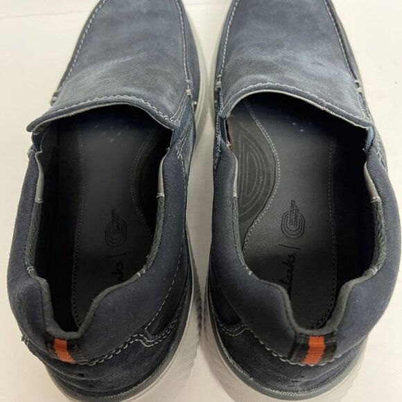 Clarks Mens Donaway Free Loafer Navy Size 11.5 M